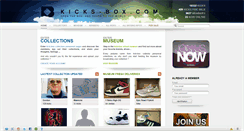 Desktop Screenshot of kicks-box.com
